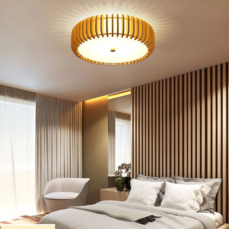 WINTERBOURNE WOODEN TRIO DIMMER CEILING LAMP