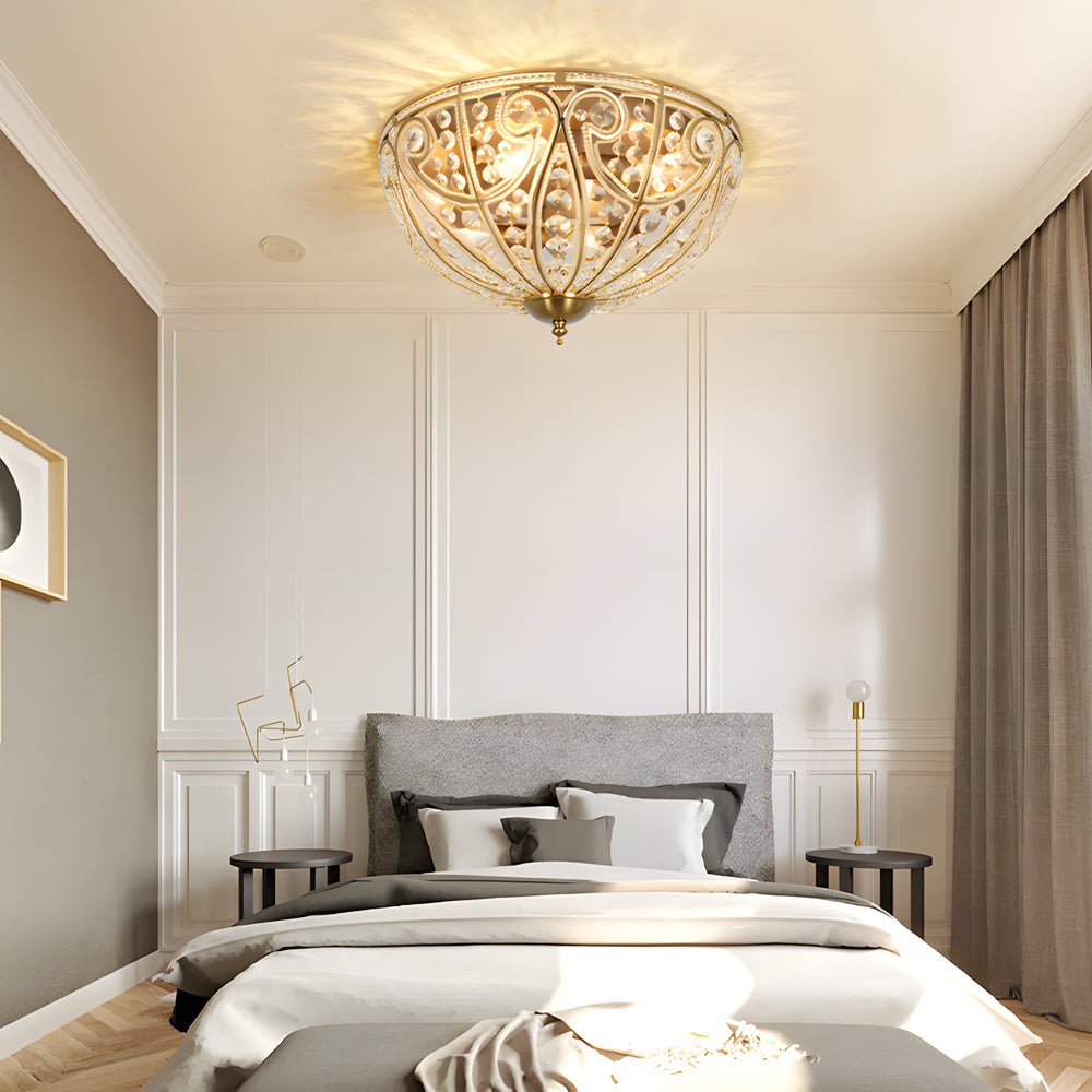 WINDSOR CRYSTAL EMBELLISHED CEILING LANTERN