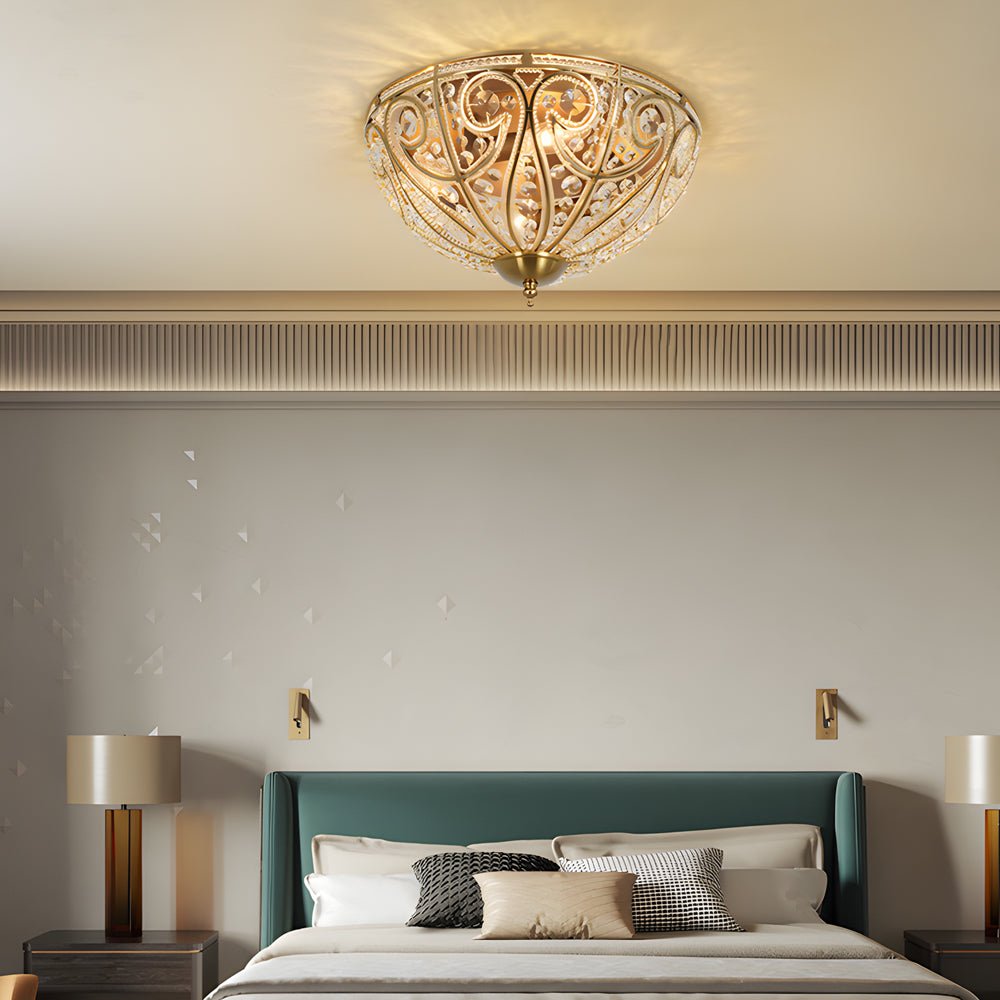 WINDSOR CRYSTAL EMBELLISHED CEILING LANTERN