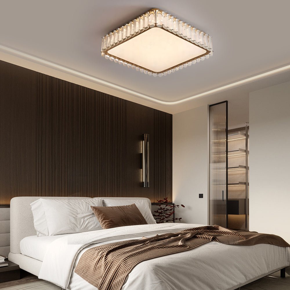 WINDSOR CRYSTAL EMBELLISHED FLUSH MOUNT LIGHTING