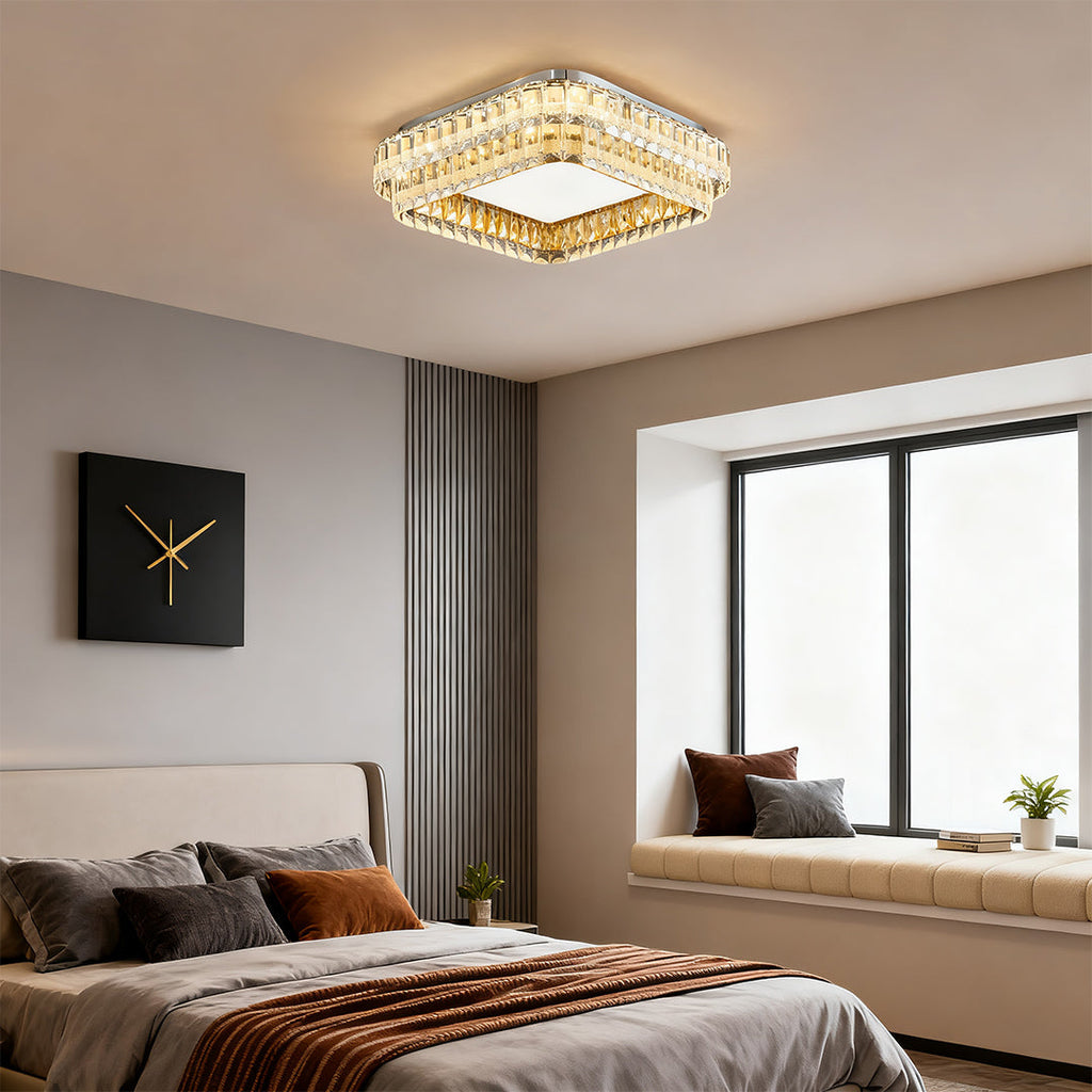 WINCHESTER CRYSTAL FLUSH-MOUNT ILLUMINATION