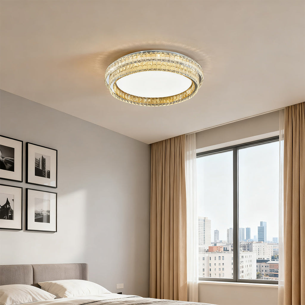 WINCHESTER CRYSTAL FLUSH-MOUNT ILLUMINATION
