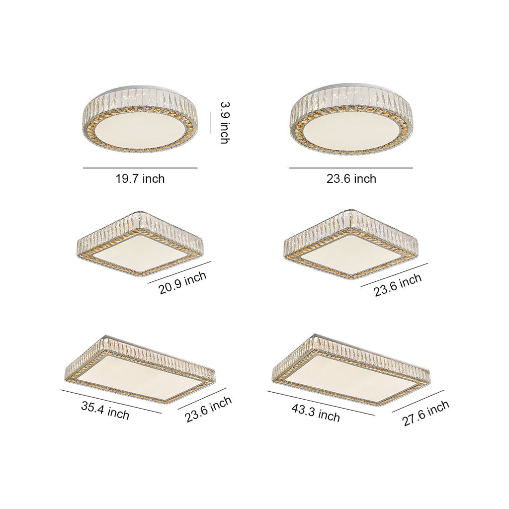 WINTHROP CRYSTAL RADIANCE CEILING LANTERN