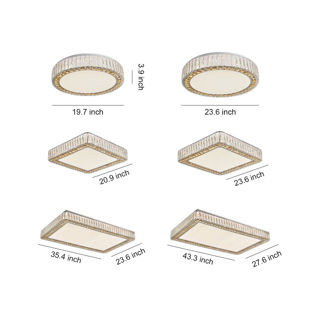 WINTHROP CRYSTAL RADIANCE CEILING LANTERN