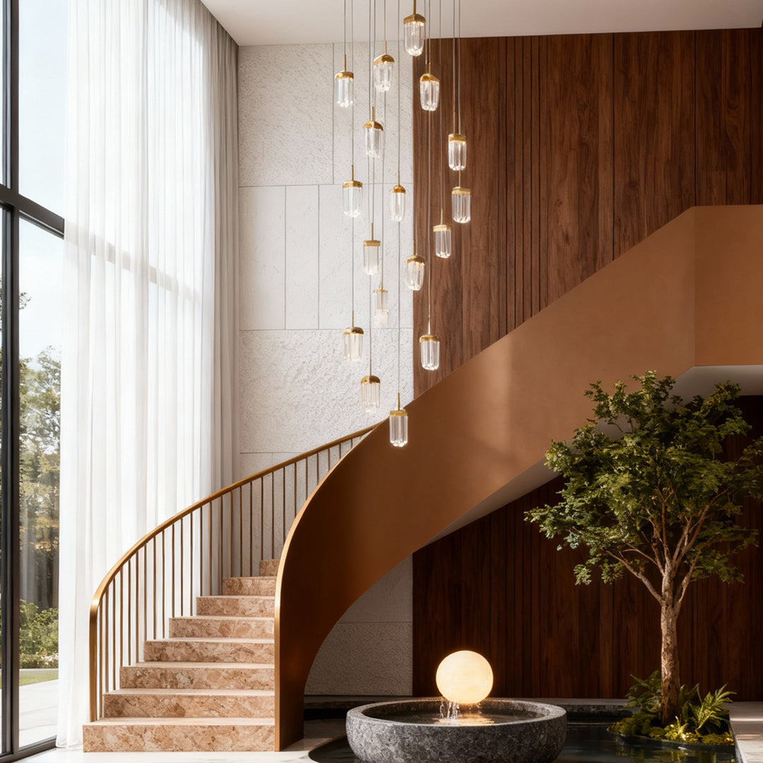 WINTHROP GOLDEN ASCENT CEILING LANTERN