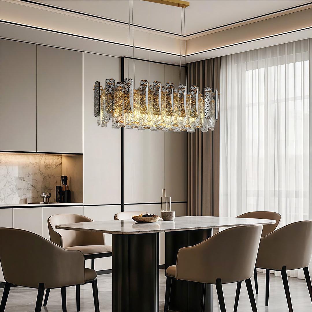 RAVENWOOD CRYSTAL LUMINAIRE WITH EYE-COMFORT TECHNOLOGY