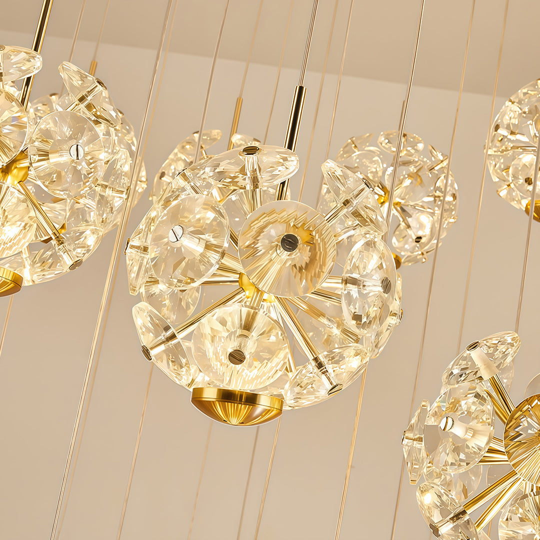 WINDSOR HEIGHTS CRYSTAL SPIRAL LUMINAIRE