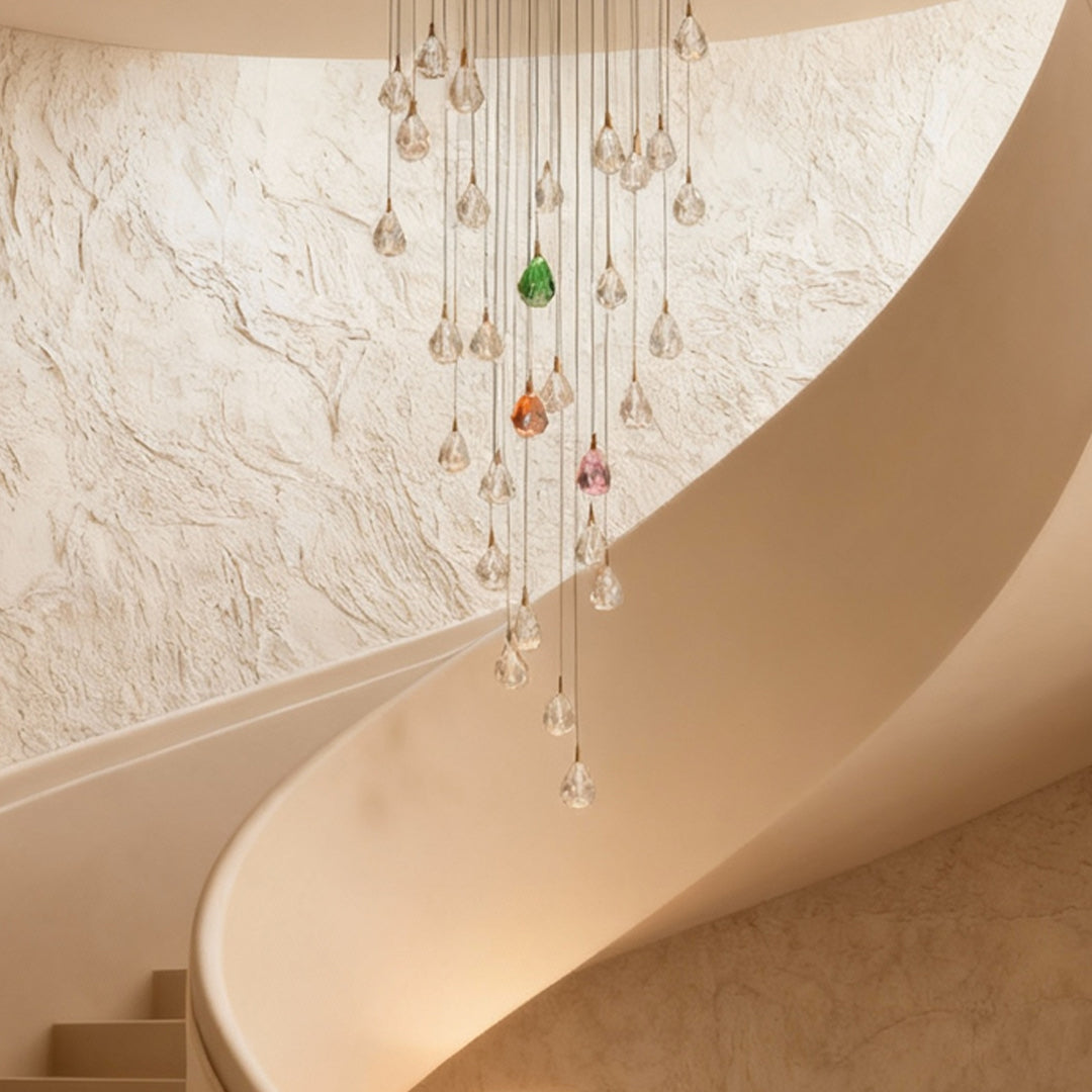 WINTHROP CRYSTAL STAIRCASE LUMINAIRE