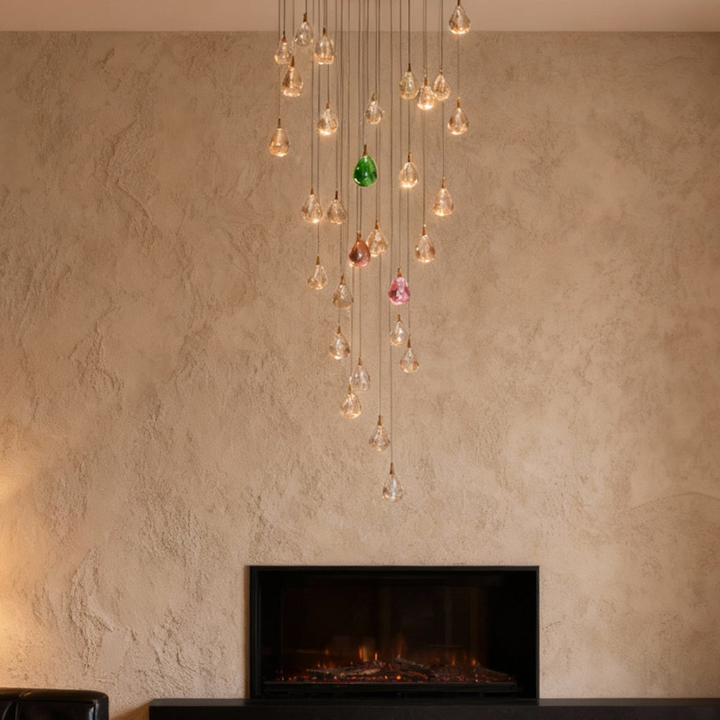 WINTHROP CRYSTAL STAIRCASE LUMINAIRE