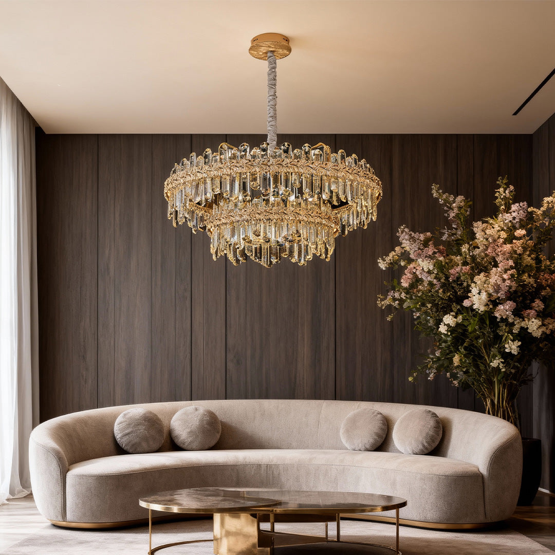 WINSLOW CRYSTAL SPHERE CEILING CHANDELIER"  
2. "HARTFORD GLASS TEARDROP CEILING LANTERN"  
3. "CAVENDISH LUXE RAINBOW CRYSTAL LIGHT FIXTURE"  
4. "BRAMBLETON MODERN ORB CEILING GLOW"  
5. "FENWICK ILLUMINATED CRYSTAL DOME LIGHT"  
6. "TAVISTOCK ARTISANAL