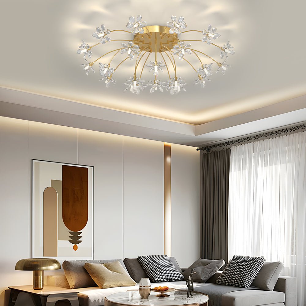 WINTERBOURNE DANDY BLOOM TRIPLE DIMMER CEILING LUMINAIRE