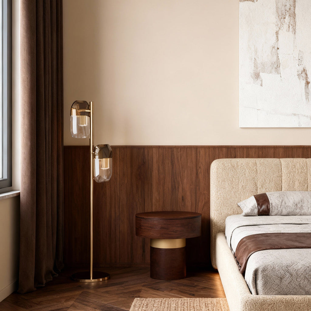ALDERSON CRYSTAL TOWER FLOOR LAMP