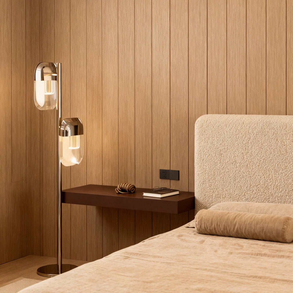 ALDERSON CRYSTAL TOWER FLOOR LAMP