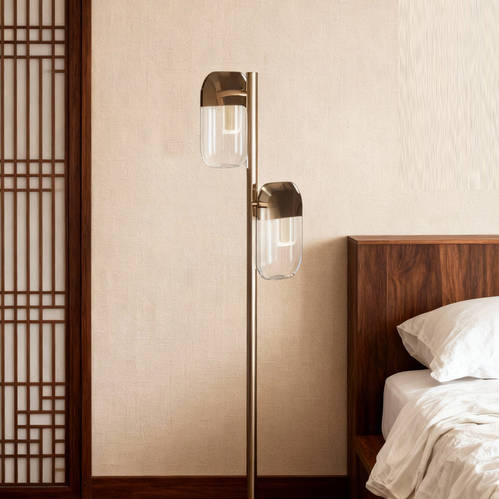 ALDERSON CRYSTAL TOWER FLOOR LAMP