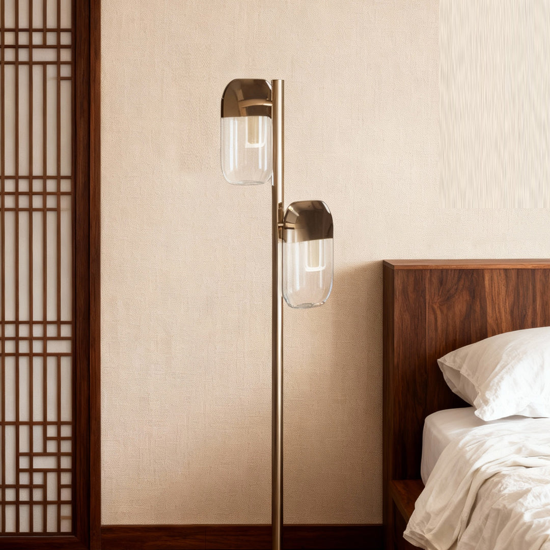 ALDERSON CRYSTAL TOWER FLOOR LAMP