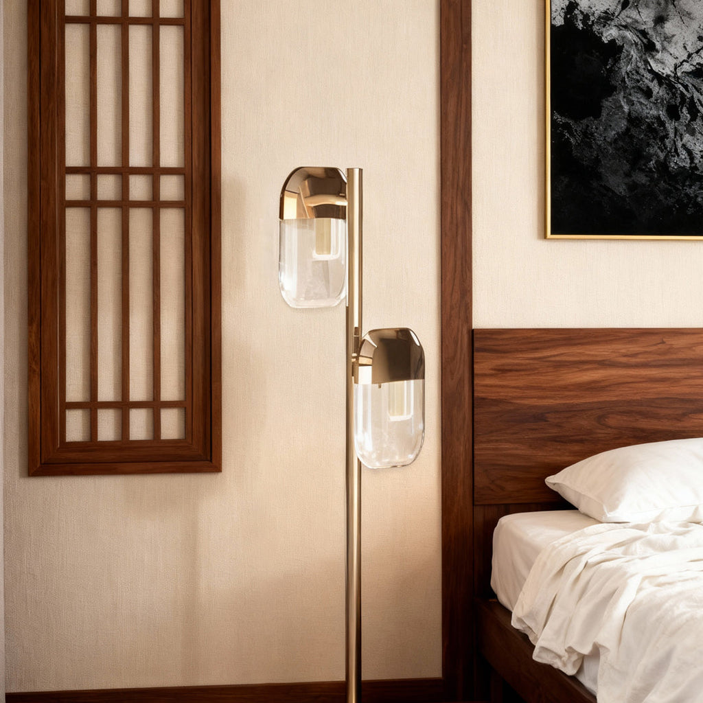 ALDERSON CRYSTAL TOWER FLOOR LAMP