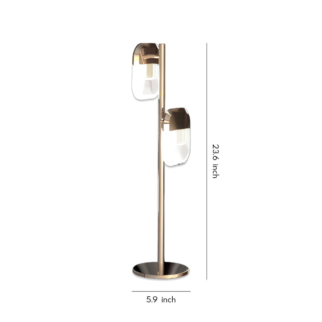 ALDERSON CRYSTAL TOWER FLOOR LAMP