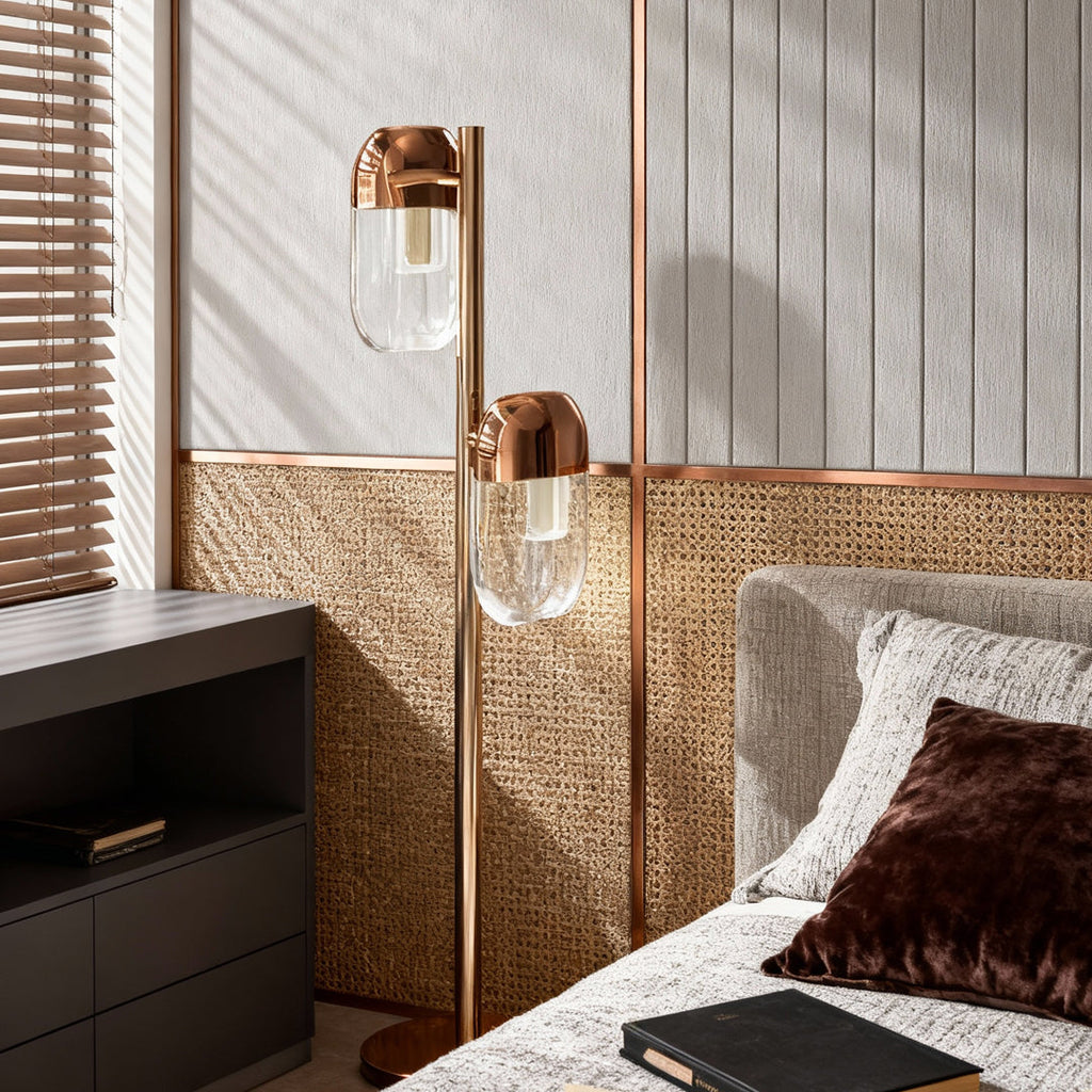 ALDERSON CRYSTAL TOWER FLOOR LAMP