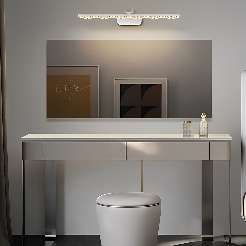 WINDSOR PRISMATIC BATHROOM ILLUMINATOR WITH MULTI-SIDED ACRYLIC GLOW