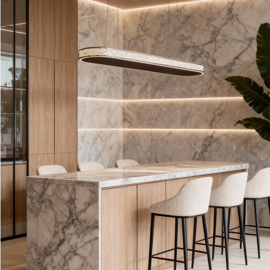 RAVENSHIRE ELLIPTICAL LUXURY SUSPENSION LIGHT