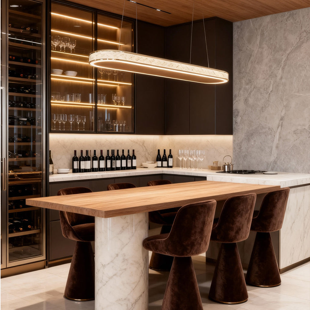 RAVENSHIRE ELLIPTICAL LUXURY SUSPENSION LIGHT