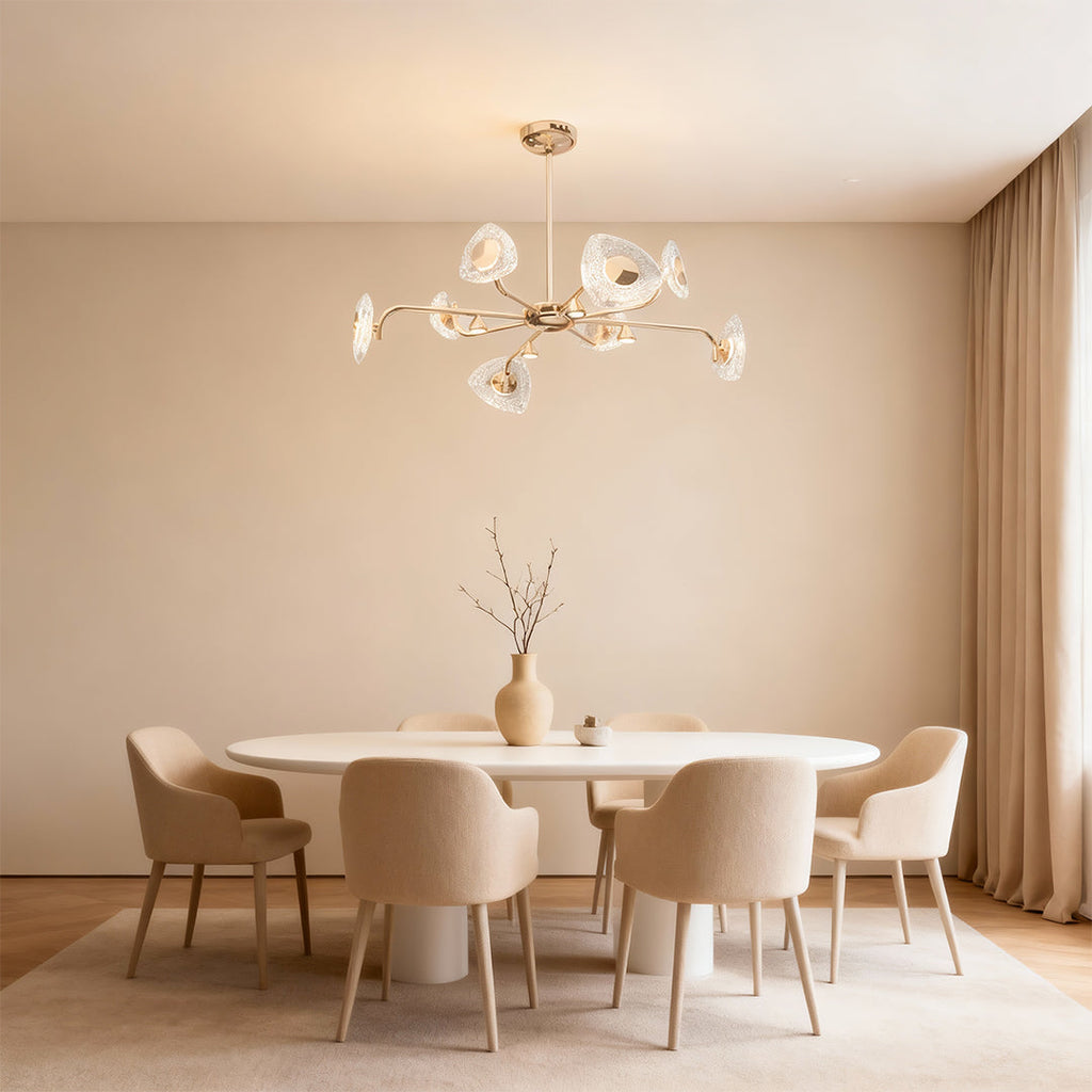 CHARLESTON CRYSTAL GLOBE CEILING LANTERN