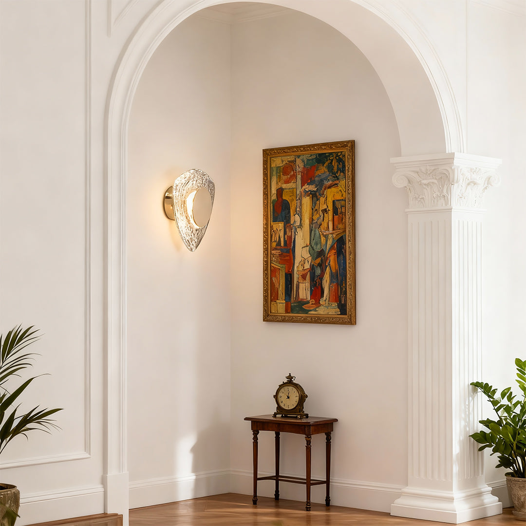 BRAMBLETON CRYSTAL EMBELLISHED WALL LANTERN