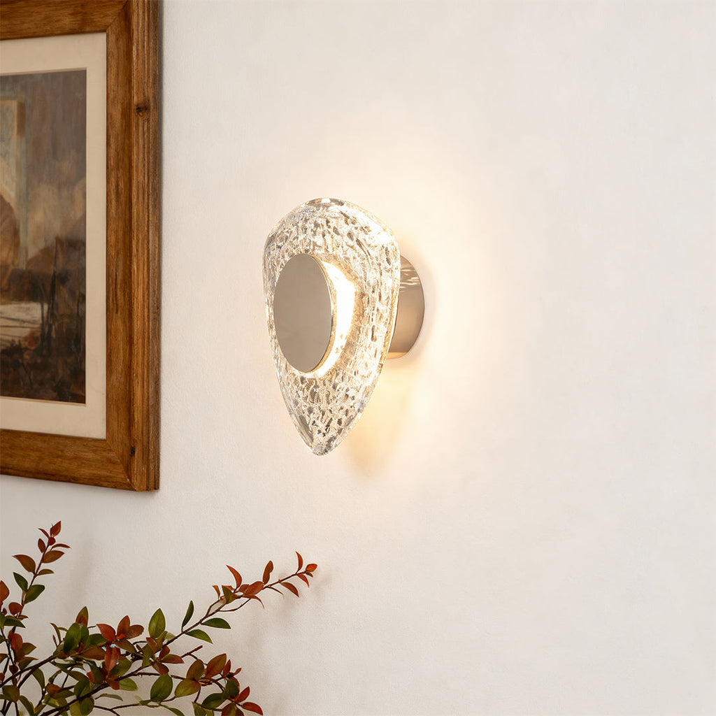 BRAMBLETON CRYSTAL EMBELLISHED WALL LANTERN