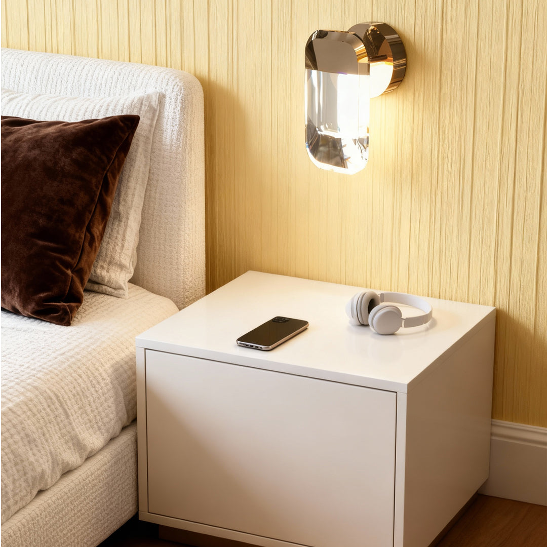 CHARLESTON CRYSTAL EMBELLISHED WALL LANTERN