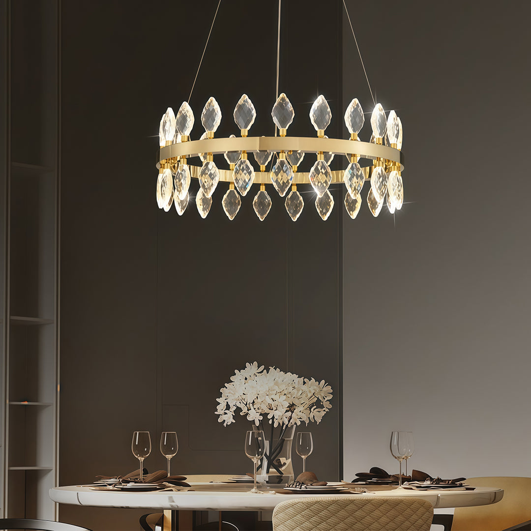 VITTORIA LUMINAIRE DOME CHANDELIER
