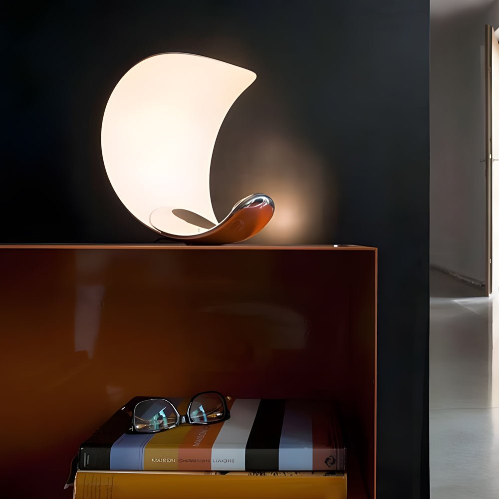 CAMBRIDGE SILVER TWIST TOUCH LAMP
