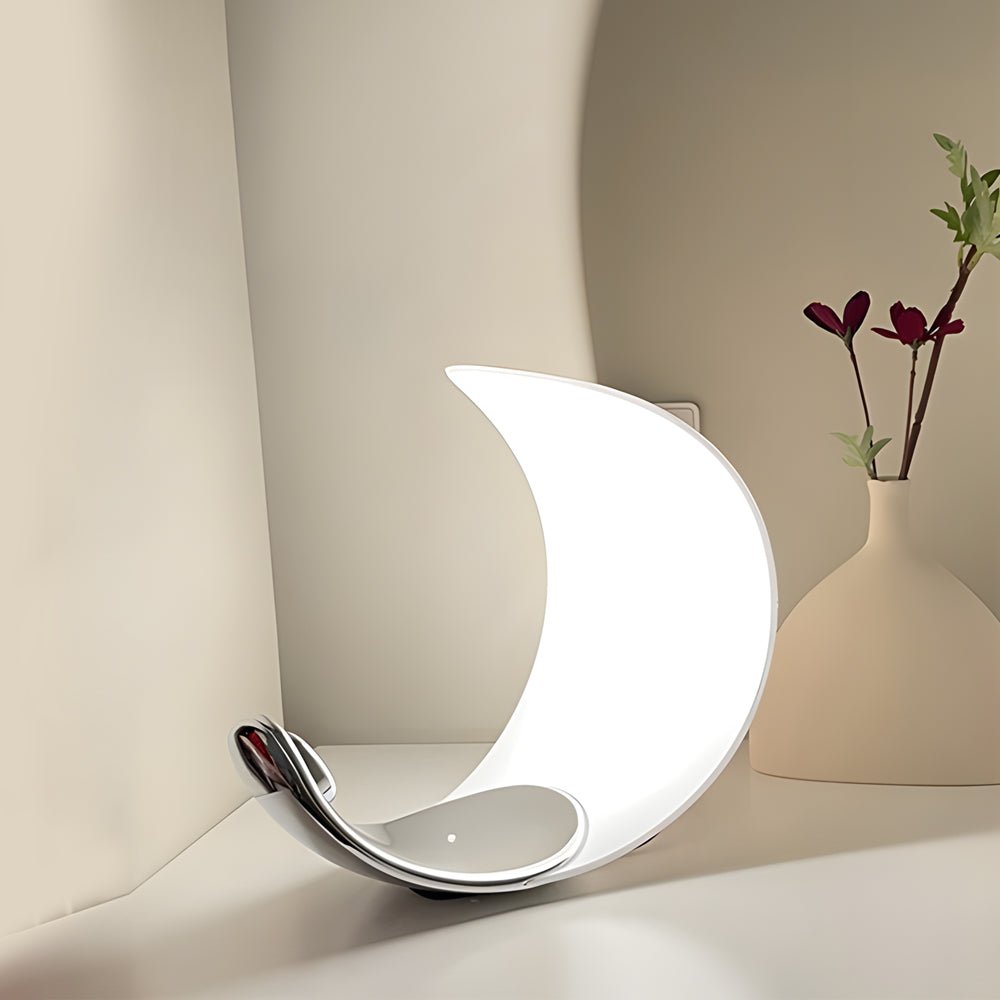 CAMBRIDGE SILVER TWIST TOUCH LAMP