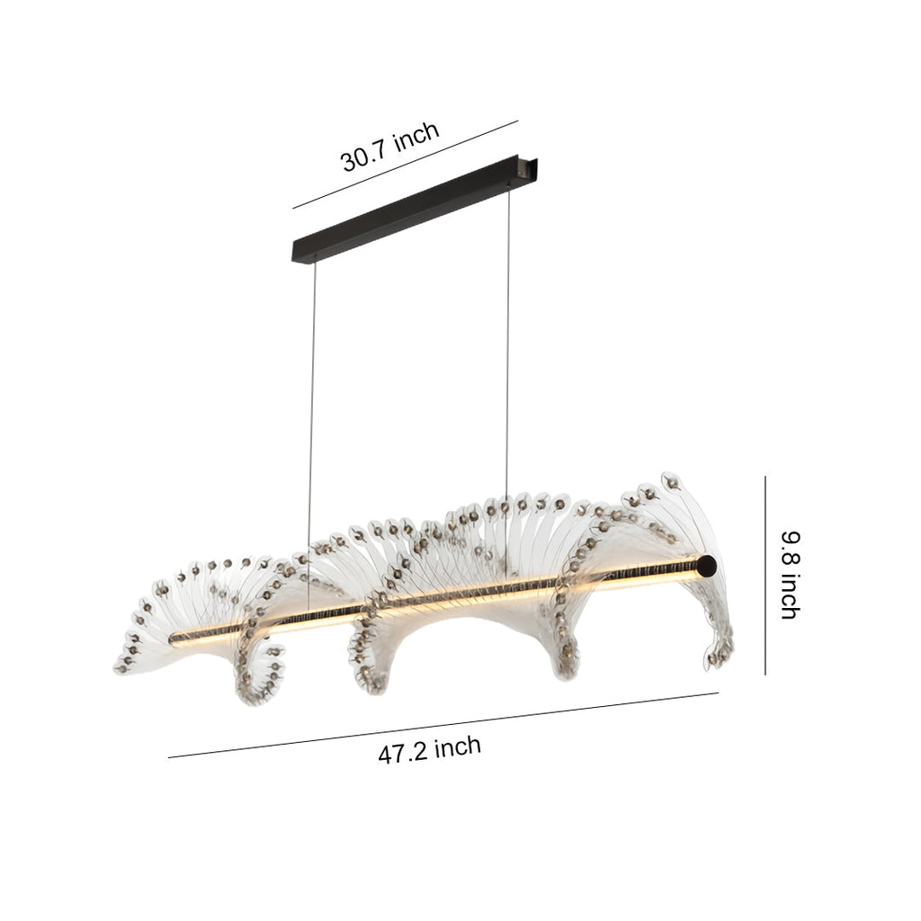WHITECROFT SPIRAL SUSPENSION LIGHT