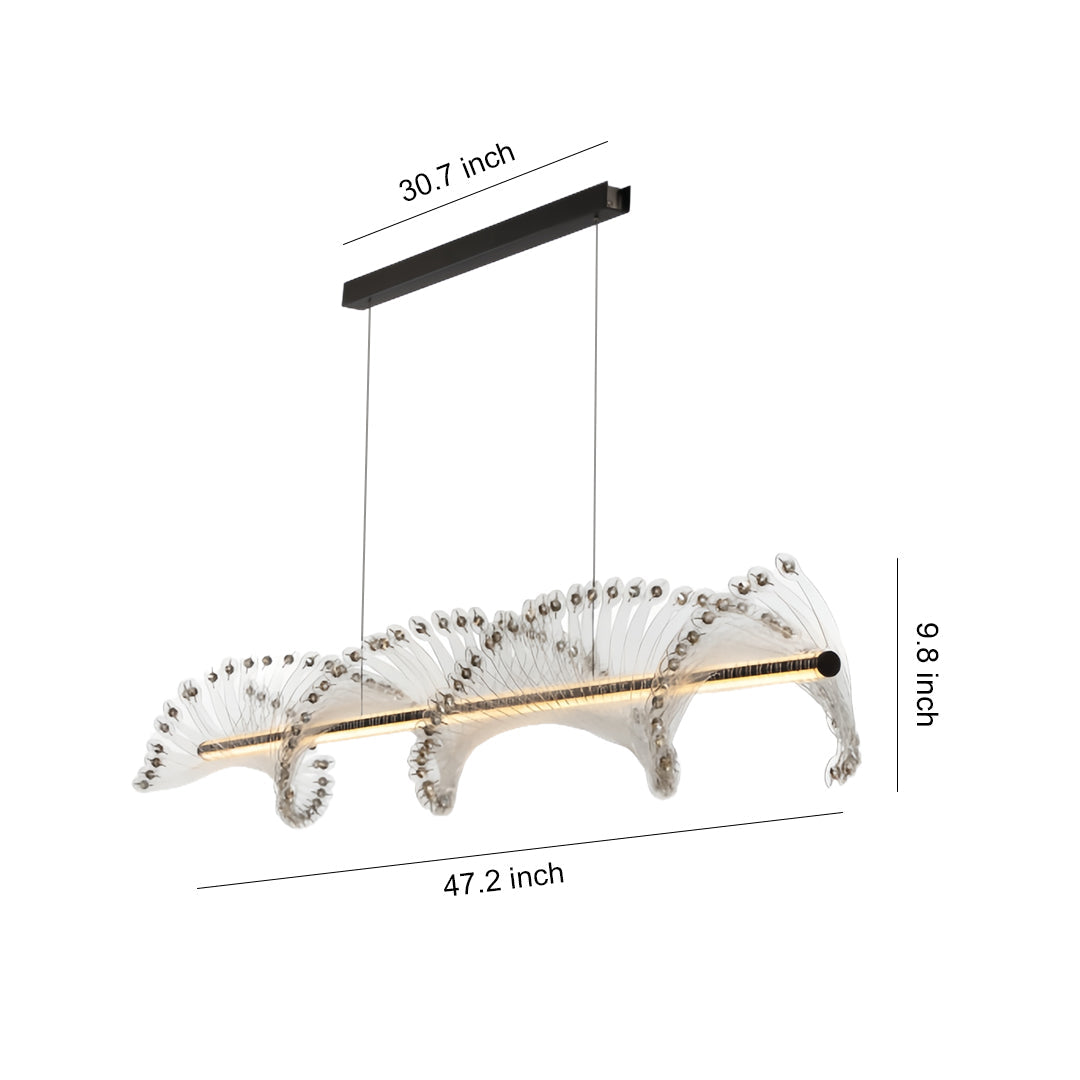 WHITECROFT SPIRAL SUSPENSION LIGHT