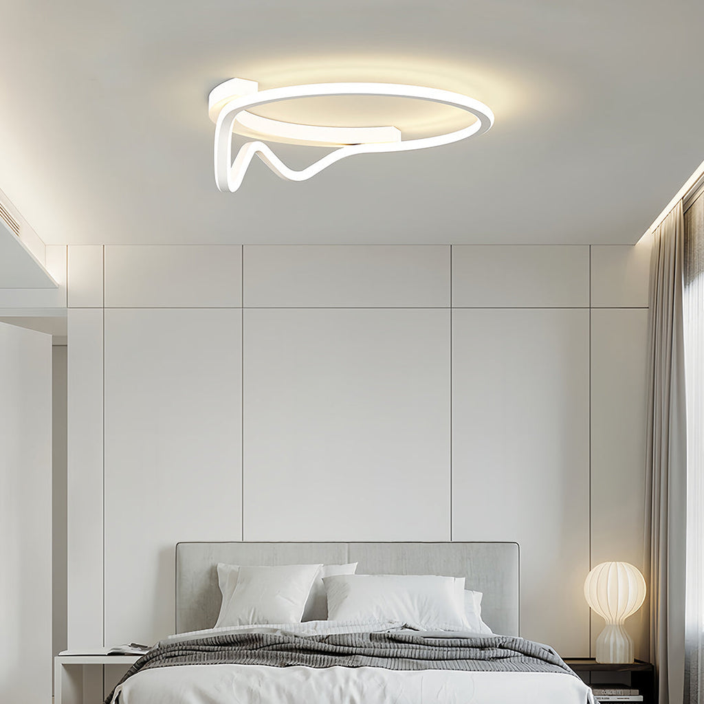 CLARIDGE MODERN GEOMETRIC LED CEILING LIGHT