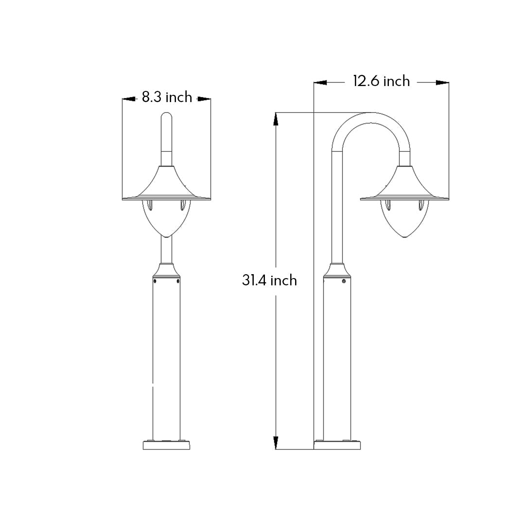 WINDSOR LUMINAIRE GARDEN PATHWAY ILLUMINATOR