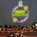 FENWICK VIBRANT GLOW CHRISTMAS LETTER NEON DISPLAY