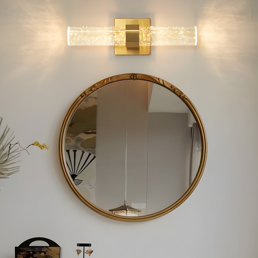 WINTHORPE CRYSTAL BUBBLE WALL SCONCE - MODERN UP/DOWN LED LIGHTING