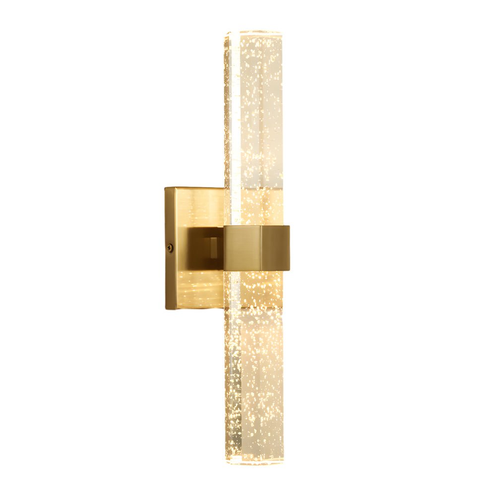 WINTHORPE CRYSTAL BUBBLE WALL SCONCE - MODERN UP/DOWN LED LIGHTING