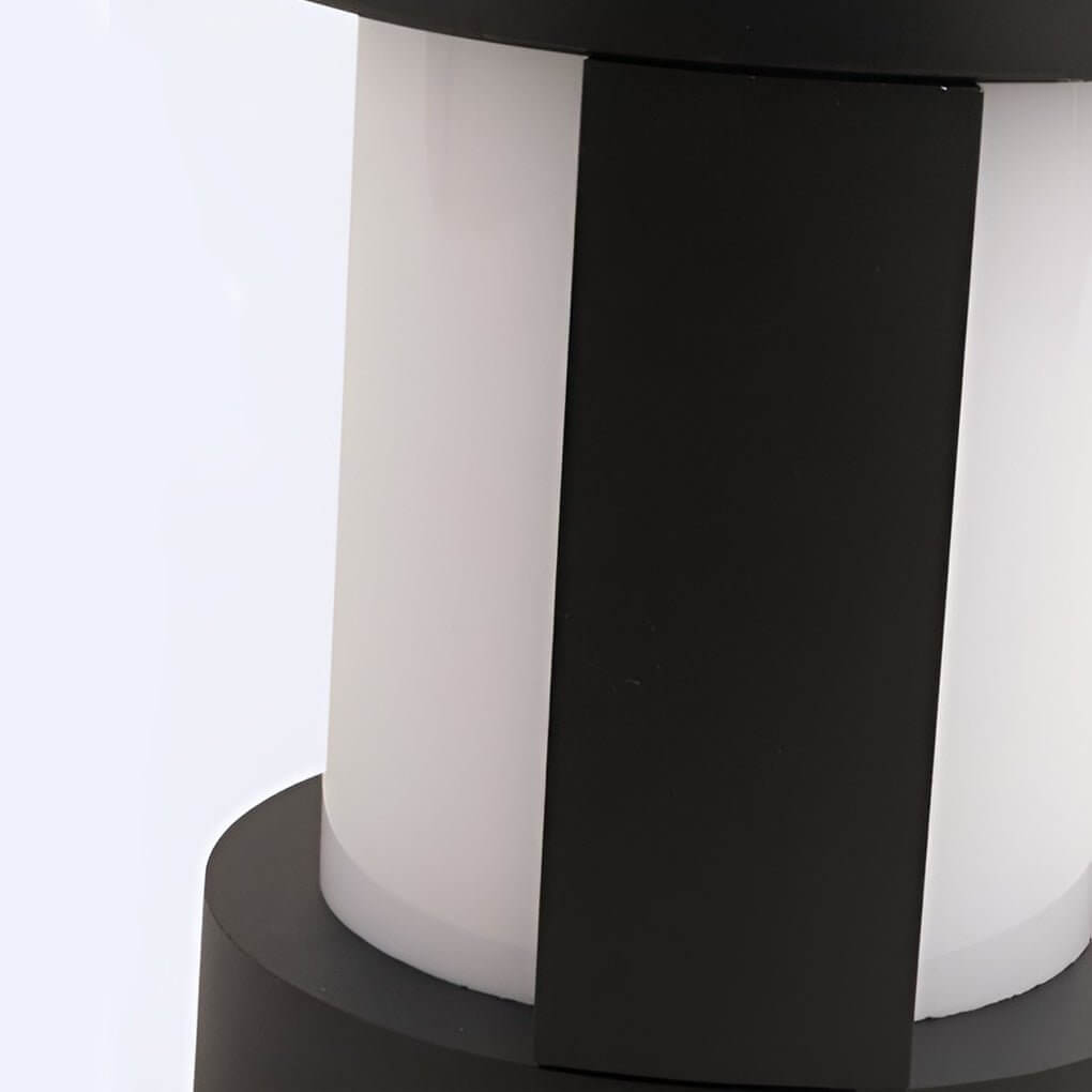 WINCHESTER SOLAR & WIRED CYLINDRICAL PATH LIGHTING BOLLARDS