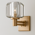 VINCENZO WROUGHT IRON WALL LANTERN