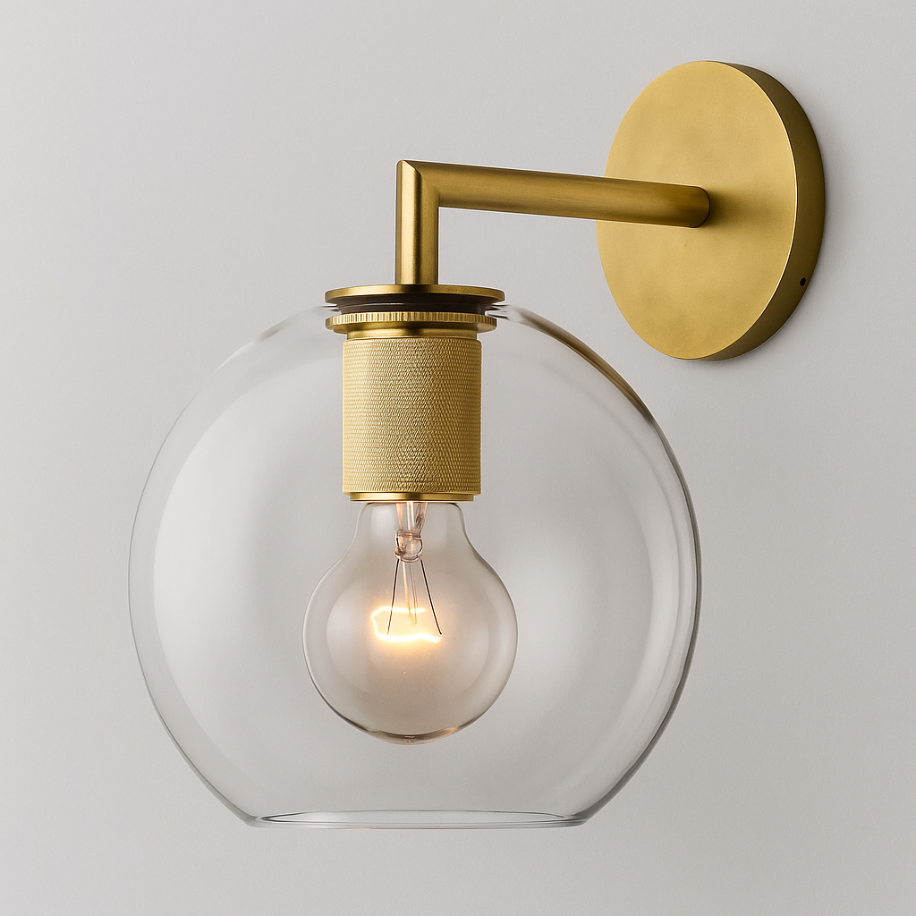 VERDIAN ORB LUMINAIRE WALL SCONCE