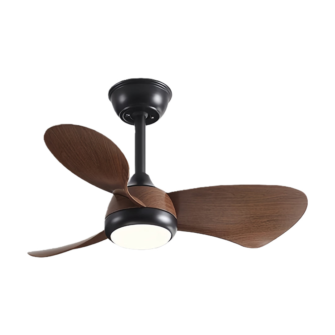 WINDSOR METAL INVERTED CEILING FAN WITH ILLUMINATED SHADE