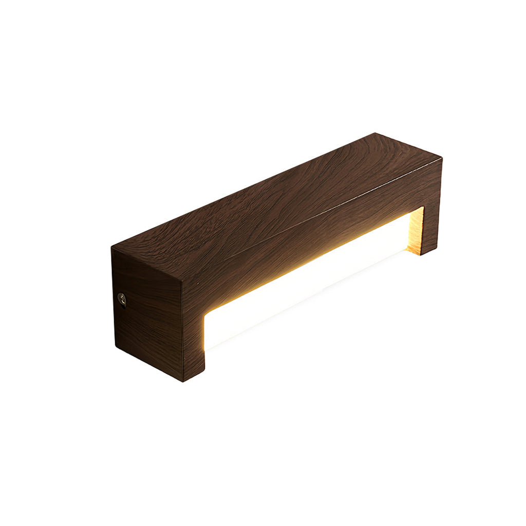 WINTHROP RUSTIC WOODEN WALL SCONCE