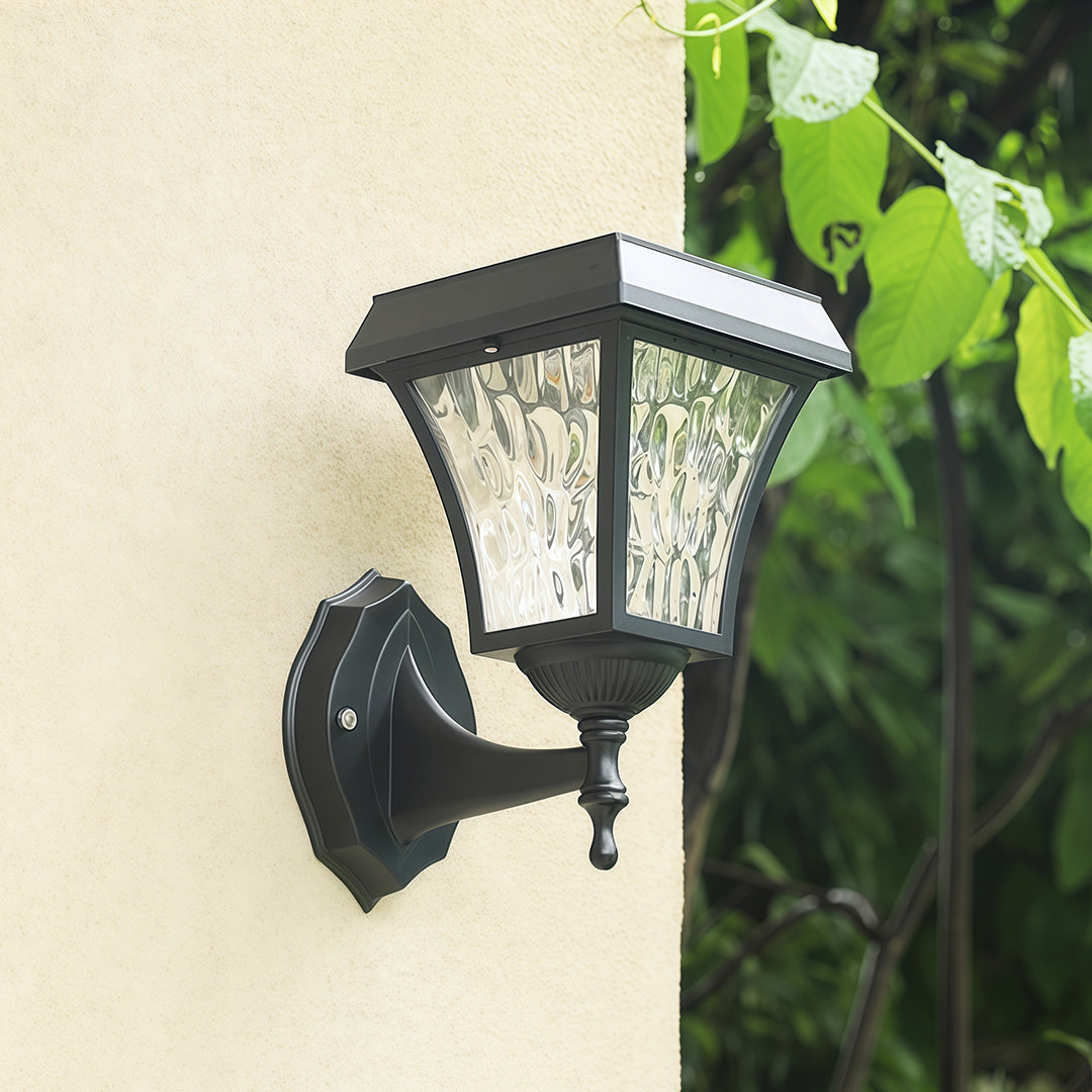WHITECREST SOLAR GARDEN WALL LANTERN