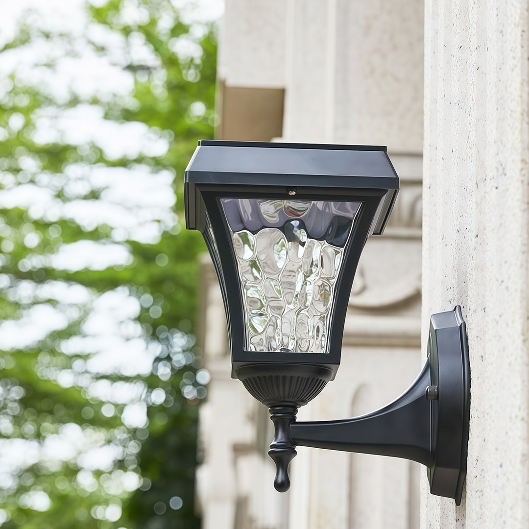 WHITECREST SOLAR GARDEN WALL LANTERN