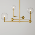 VERDUN CRYSTAL TRIPLE-LIGHT PENDANT