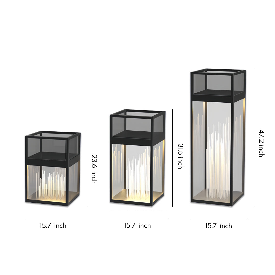 RAVENSHIRE ILLUMINATED GARDEN PILLAR LAMP