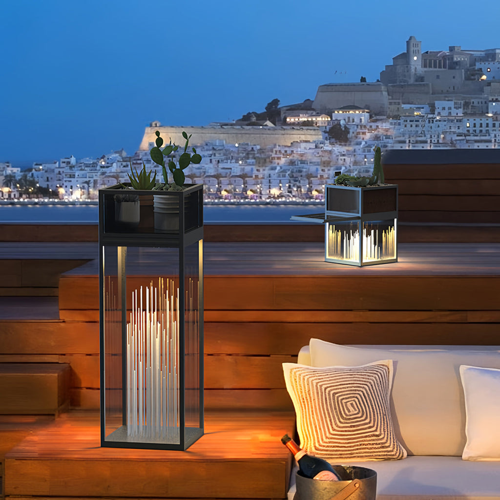 RAVENSHIRE ILLUMINATED GARDEN PILLAR LAMP