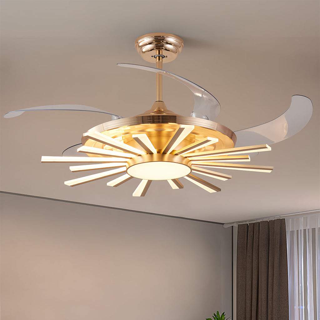 THORNBURY IRON MULTI-ARM CEILING LIGHT WITH INTEGRATED LAMPING